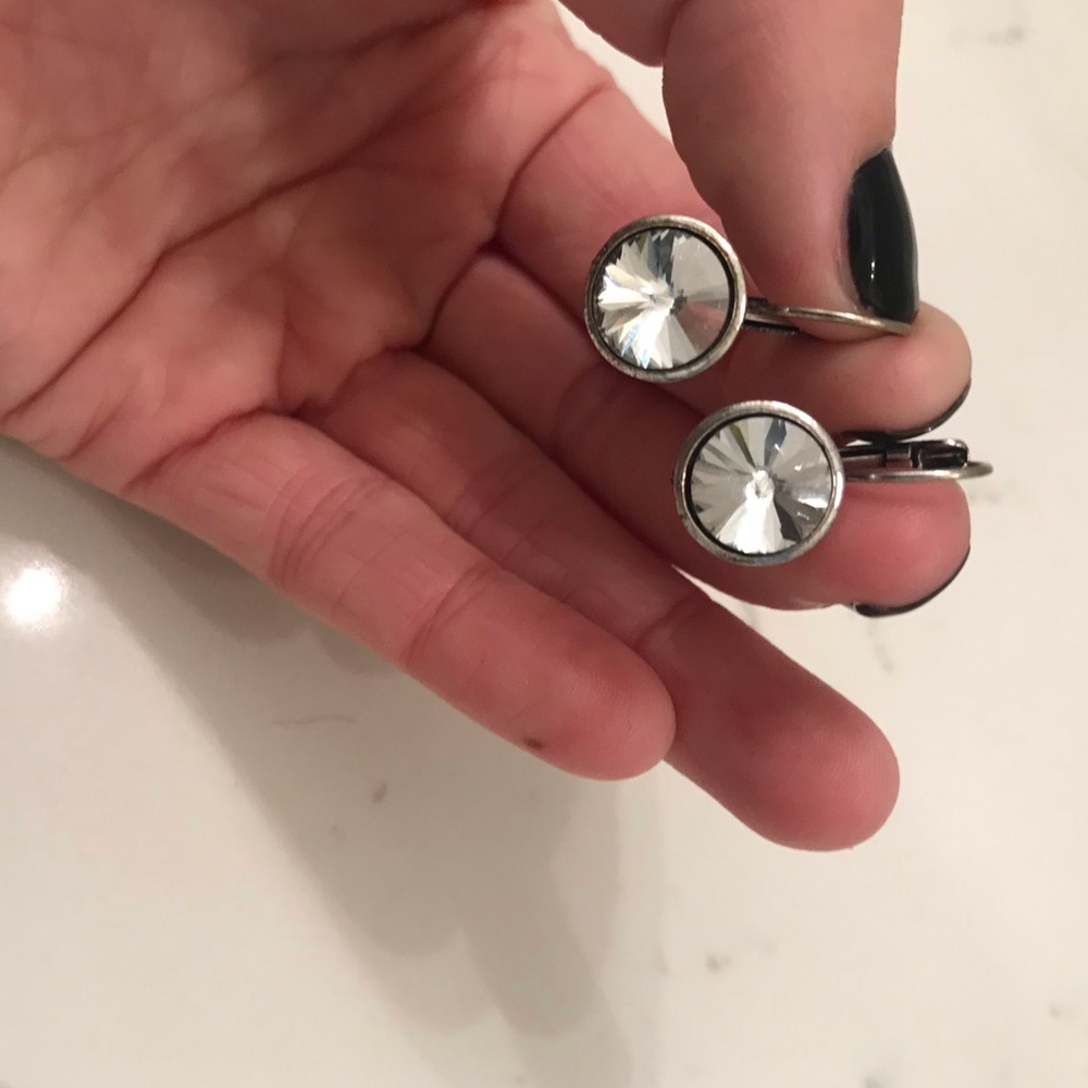 Plain Silver Everyday Wear Earrings!